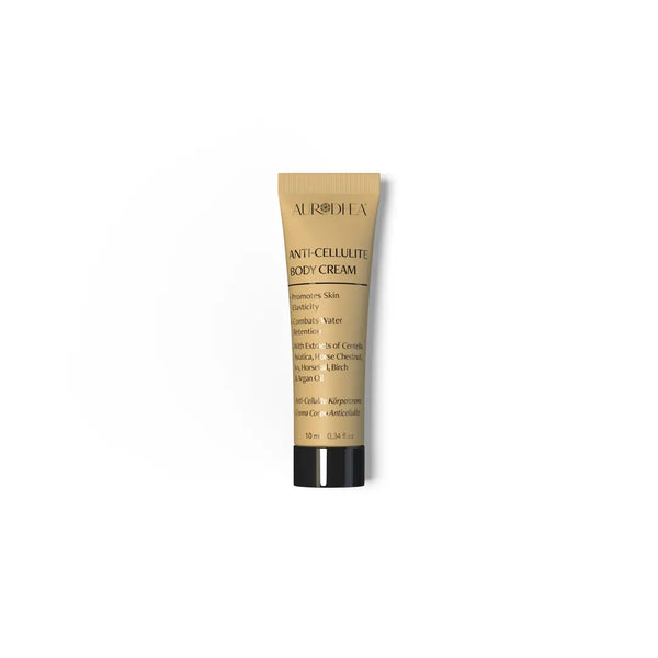 Aurodhea CU10B Anti-Cellulite Körpercreme mit Arganöl – 10 ml, straffende Pflege mit pflanzlichen Extrakten gegen Cellulite