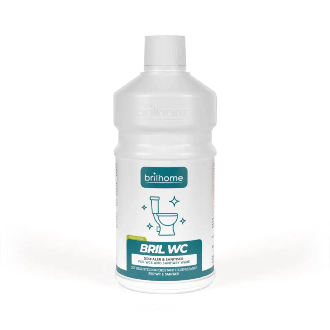 Brilhome Bril WC Kraftreiniger BH0208 – 750 ml, Kraftreiniger mit bleichender Wirkung für hygienische Bad- & Keramikreinigung
