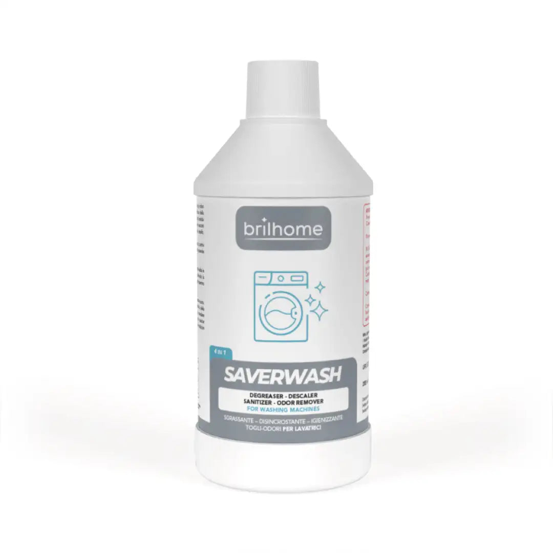 Brilhome Saverwash BH0225 – 300 ml, Waschmaschinenreiniger gegen Kalk, Fett & Gerüche