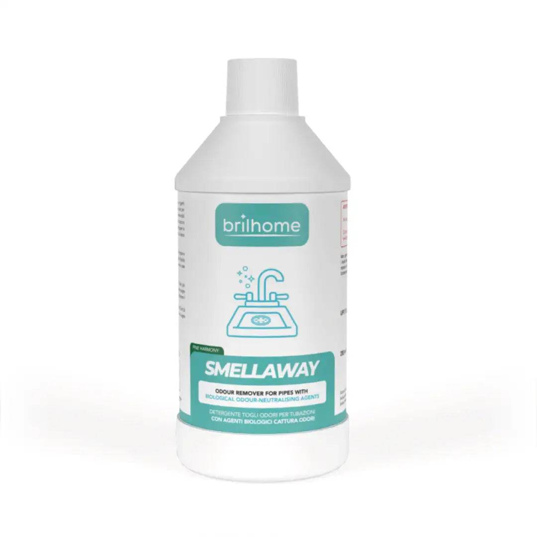 Brilhome Smellaway BH0220 – 300 ml, biologischer Anti-Geruch Rohrreiniger für freie Abflüsse & hygienische Sauberkeit