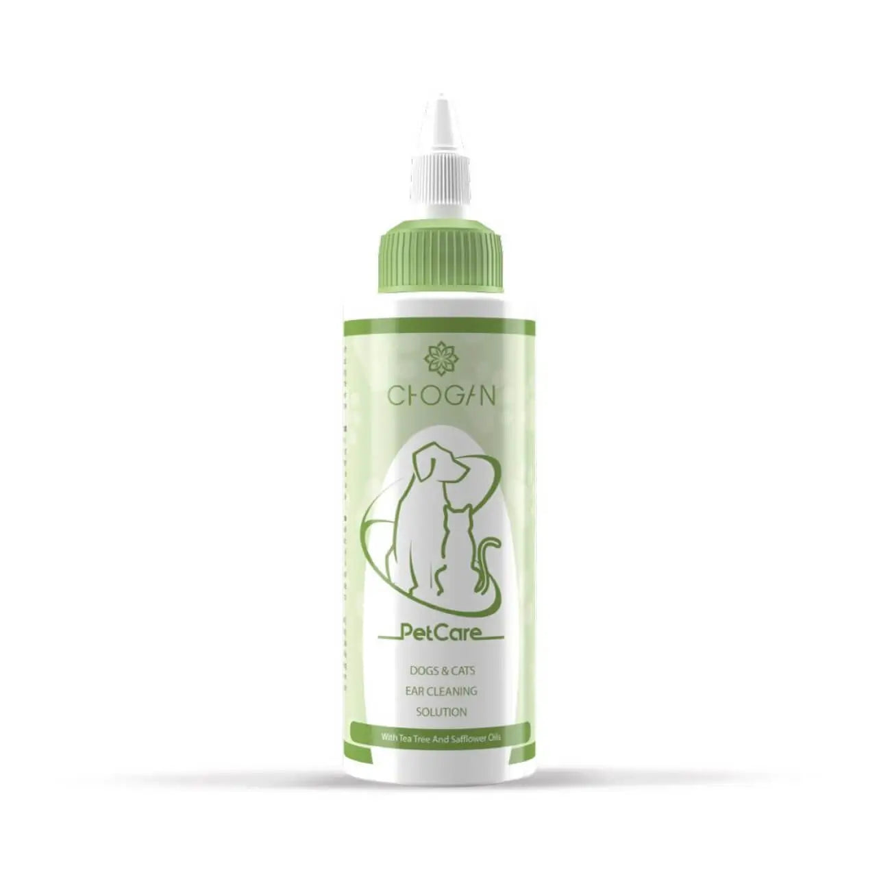 Chogan Ohrenreiniger AN03 – 100 ml, sanfte Reinigung für Hunde- & Katzenohren mit Teebaumöl & Mandelöl