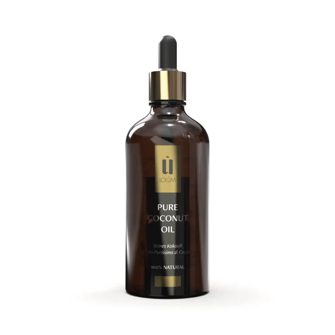 Lolüm Reines Kokosöl U14B – 100 ml, kaltgepresst, natürliche Pflege für Haut & Haar