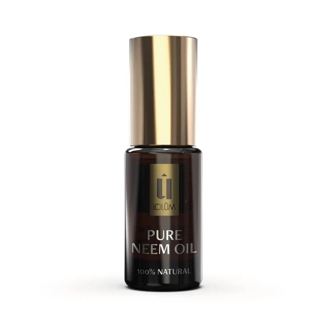 Lolüm Reines Neemöl – 5 ml, natürlich antibakteriell & antiviral, ideal für Hautpflege, Pflanzen- & Tierschutz
