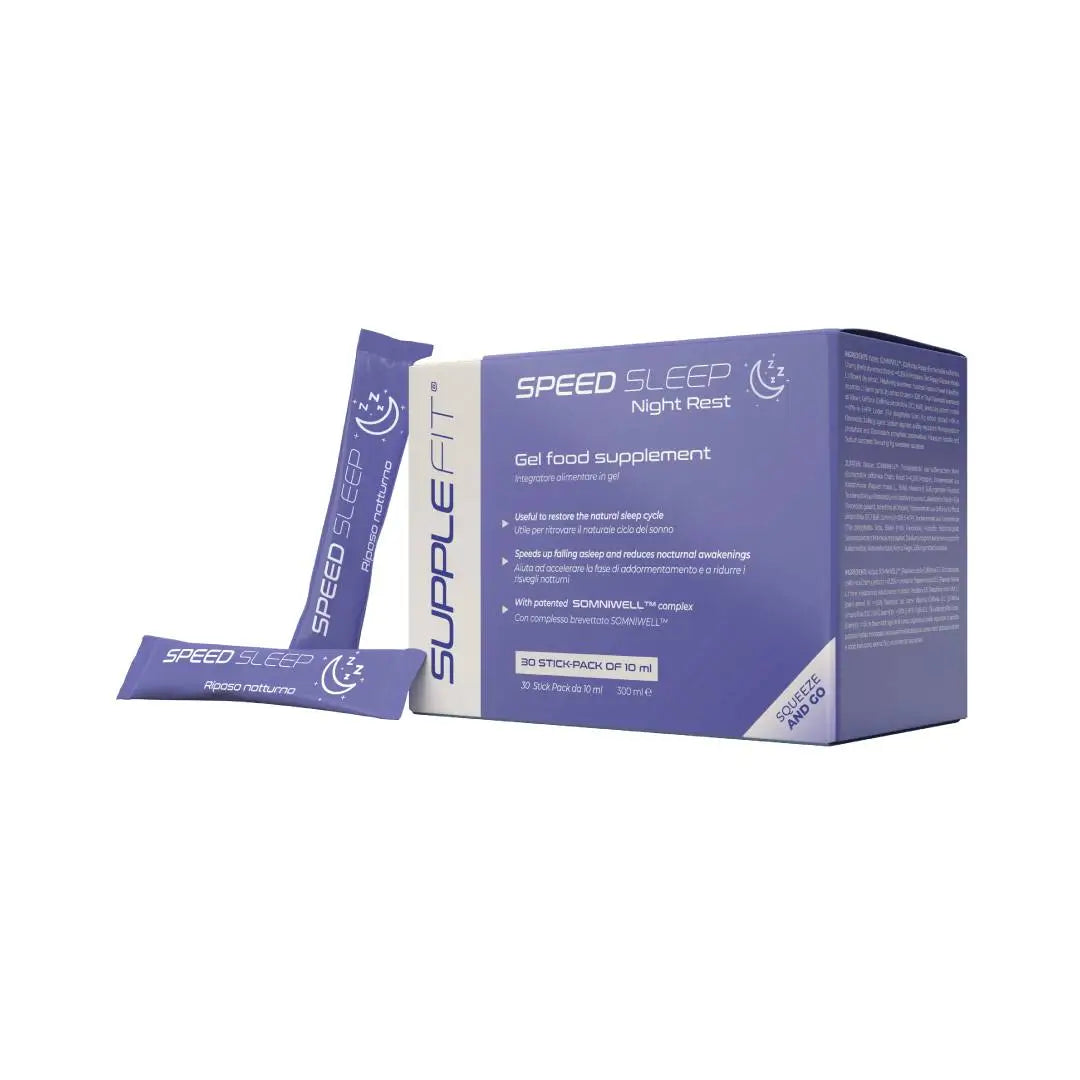 Speedsleep INTB028 – Schlafhilfe mit Melatonin & SOMNIWELL™, 30 Sticks à 10 ml