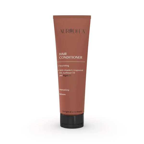 Aurodhea AR03B Haarspülung mit Arganöl – 250 ml, nährende Bio-Haarpflege mit Traubenkern- & Sonnenblumenöl für strapaziertes Haar