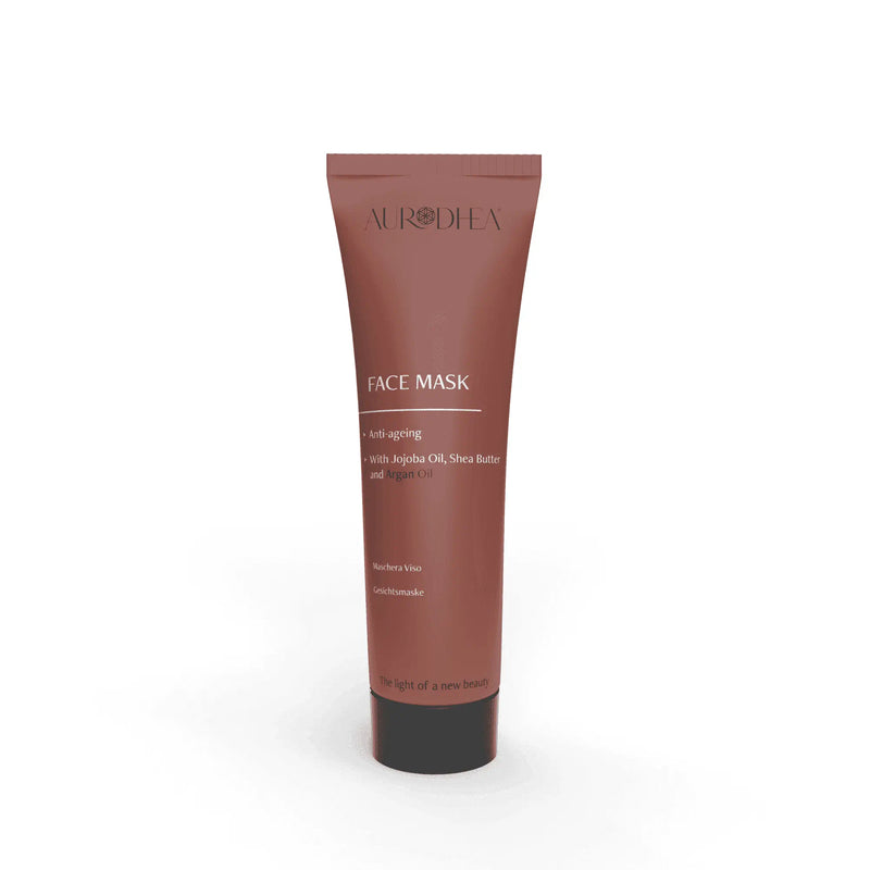 Aurodhea AR07B Anti-Age Gesichtsmaske – 50 ml mit Arganöl, Hyaluronsäure & Goji für straffere, glattere Haut