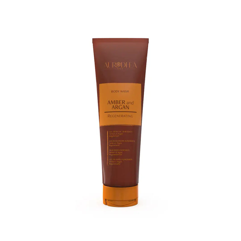 Aurodhea BS13 Duschgel Amber & Argan – 250 ml, sanfte Reinigung mit orientalischem Duft