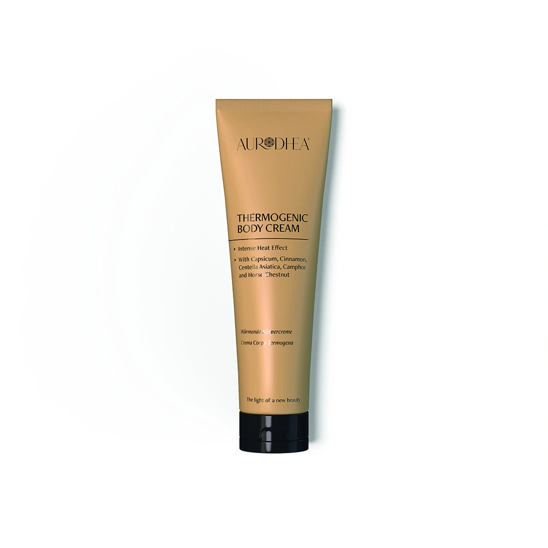 Aurodhea CR01B Wärmende Körpercreme – starke Wärmewirkung, Anti-Cellulite Pflege 150 ml