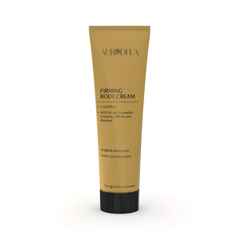 Aurodhea CR06B Körpercreme mit Kälteeffekt – 150 ml, straffende Pflege mit Menthol & Koffein