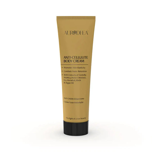 Aurodhea CR20B Anti-Cellulite Körpercreme mit Arganöl – 150 ml, gegen Cellulite & schlaffe Haut, mit pflanzlichen Extrakten