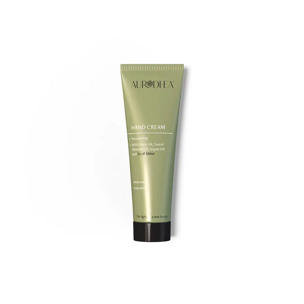 Aurodhea CR32B Handcreme mit Schneckenschleim – 75 ml, regenerierende Pflege gegen trockene & reife Hände, mit Vitaminen & Allantoin