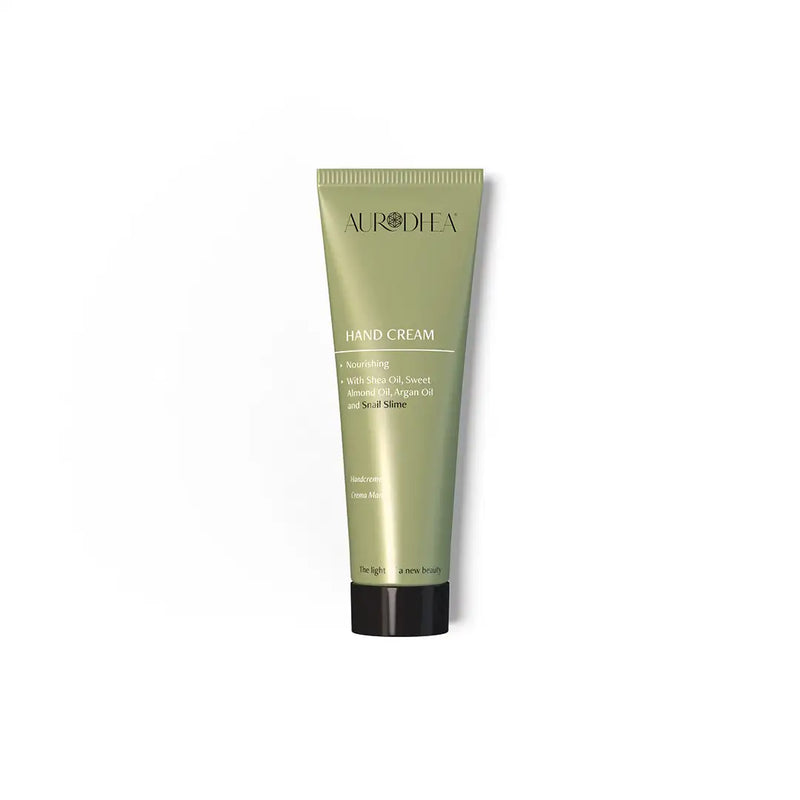 Aurodhea CR32B Handcreme mit Schneckenschleim – 75 ml, regenerierende Pflege gegen trockene & reife Hände, mit Vitaminen & Allantoin