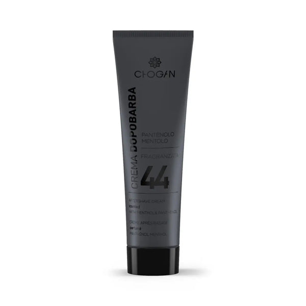 Chogan CRU044 After Shave Balsam 44 – 50 ml, beruhigende Männerpflege mit Menthol, Aloe Vera & Süßmandelöl für gereizte Haut nach der Rasur