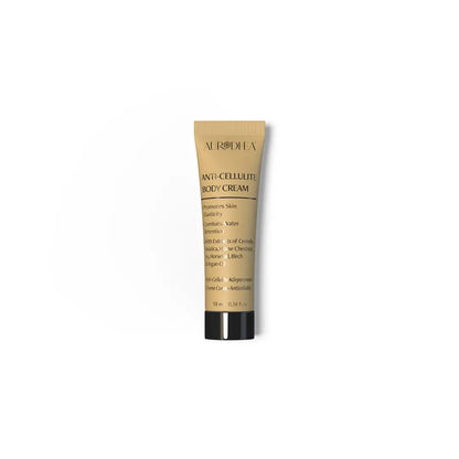 Aurodhea CU10B Anti-Cellulite Körpercreme mit Arganöl – 10 ml, straffende Pflege mit pflanzlichen Extrakten gegen Cellulite