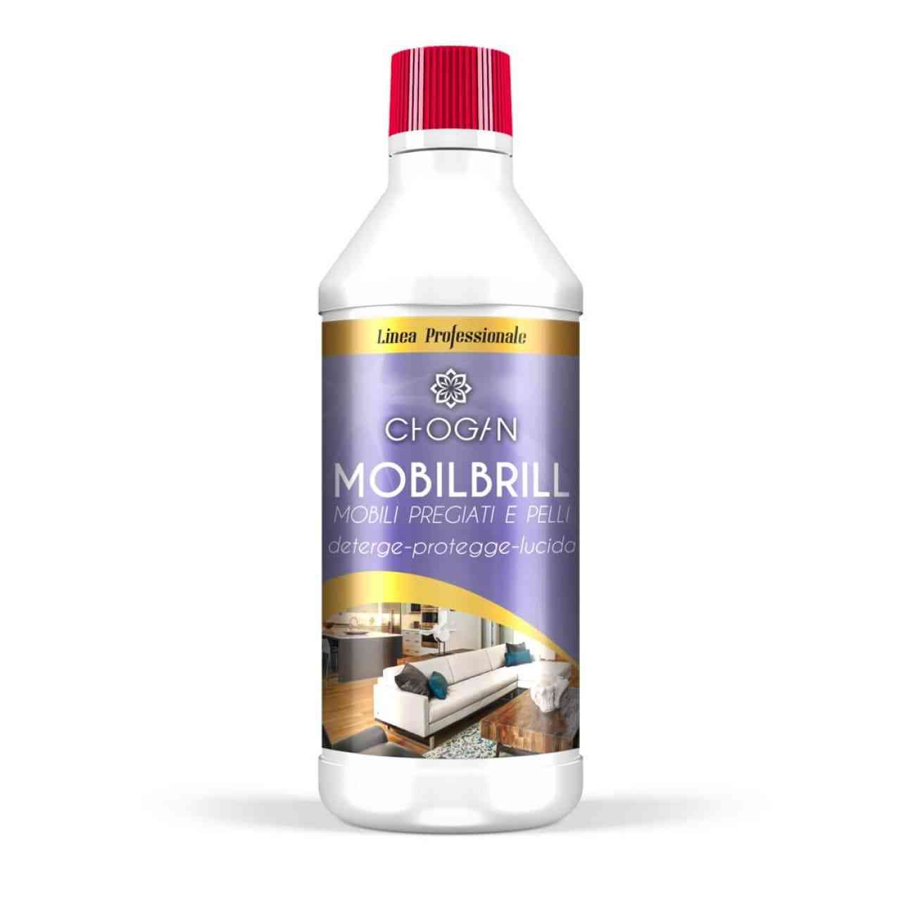 MOBILBRILL gentle multi-surface cleaner with polishing effect