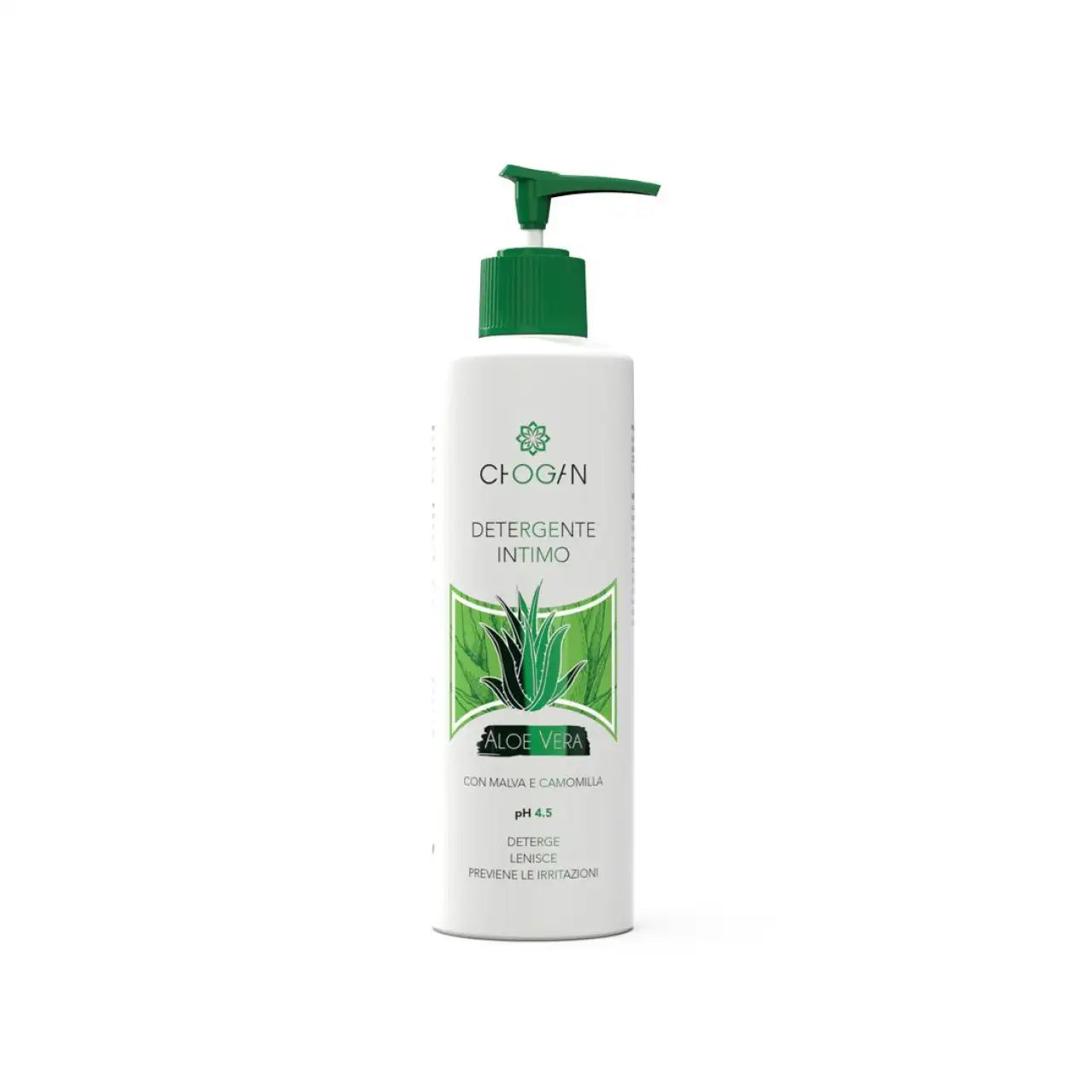 Organic intimate wash lotion with aloe vera, mallow &amp; chamomile