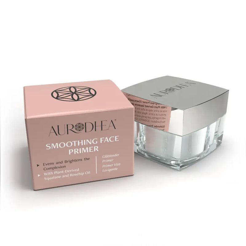Aurodhea LV01B Glättender Primer – 15 ml, porenverfeinernde Make-up-Basis mit Wildrosenöl & Phytosqualan für ein ebenmäßiges Hautbild