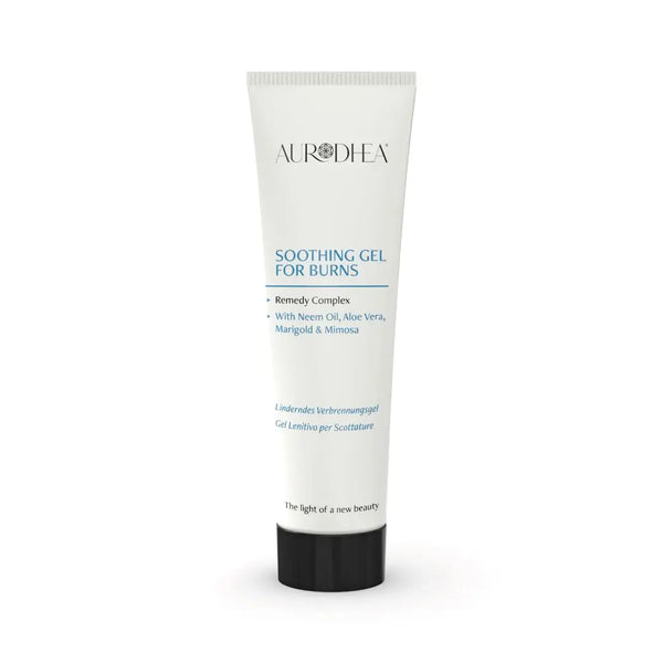Aurodhea MD03B Verbrennungsgel – 50 ml, kühlende Pflege bei Sonnenbrand & Hitze-Reizungen mit Aloe Vera, Neemöl & Ringelblume