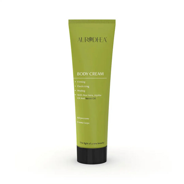 Aurodhea NM03B Körpercreme mit Neemöl – 150 ml, feuchtigkeitsspendende Pflege bei Cellulite, Psoriasis & Ekzemen