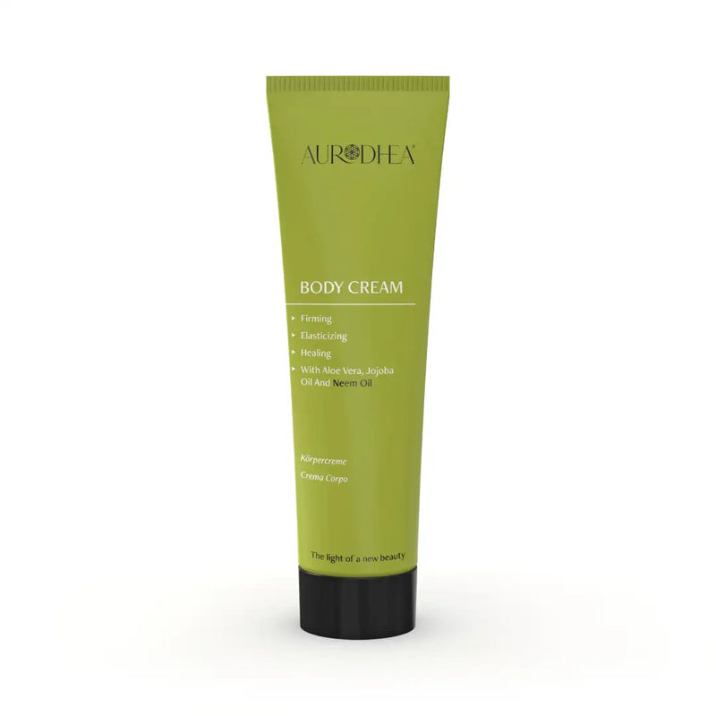 Aurodhea NM03B Körpercreme mit Neemöl – 150 ml, feuchtigkeitsspendende Pflege bei Cellulite, Psoriasis & Ekzemen