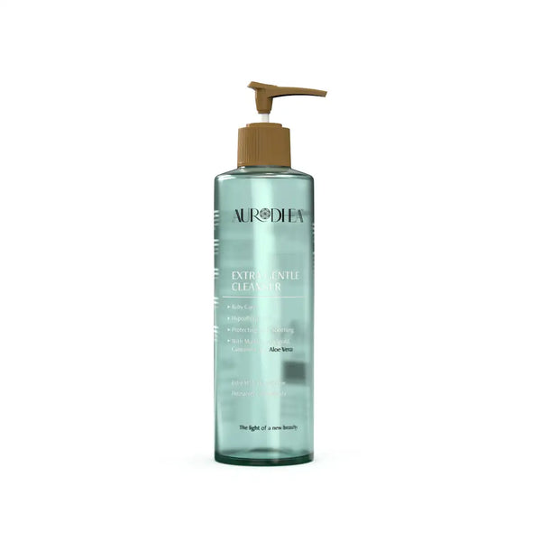 Aurodhea SP06B Extra Milde Baby-Waschlotion – 260 ml Flasche mit Aloe Vera & Blütenextrakten, sanfte Pflege für empfindliche Haut
