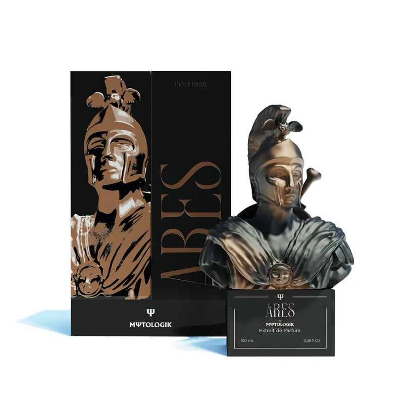 Ares Parfum 100 ml – Unisex Extrait de Parfum von Mytologik, zitrisch-würzig mit Lederbasis