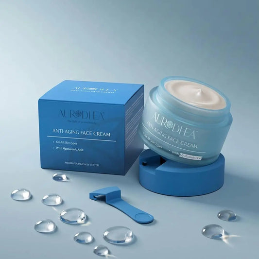 Aurodhea Gesichtscreme mit Hyaluronsäure & NUTRISILK™ | 50 ml - Chogan Parfum