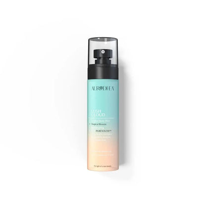 Aurodhea Lush Cloud SBM001 – Parfümiertes Körperspray Tropical Breeze 100 ml mit PUREYOUTH™ Komplex auf weißem Hintergrund
