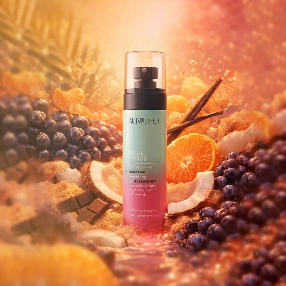 Aurodhea Lush Cloud – Parfümiertes Körperspray Golden Hour - Chogan Parfum
