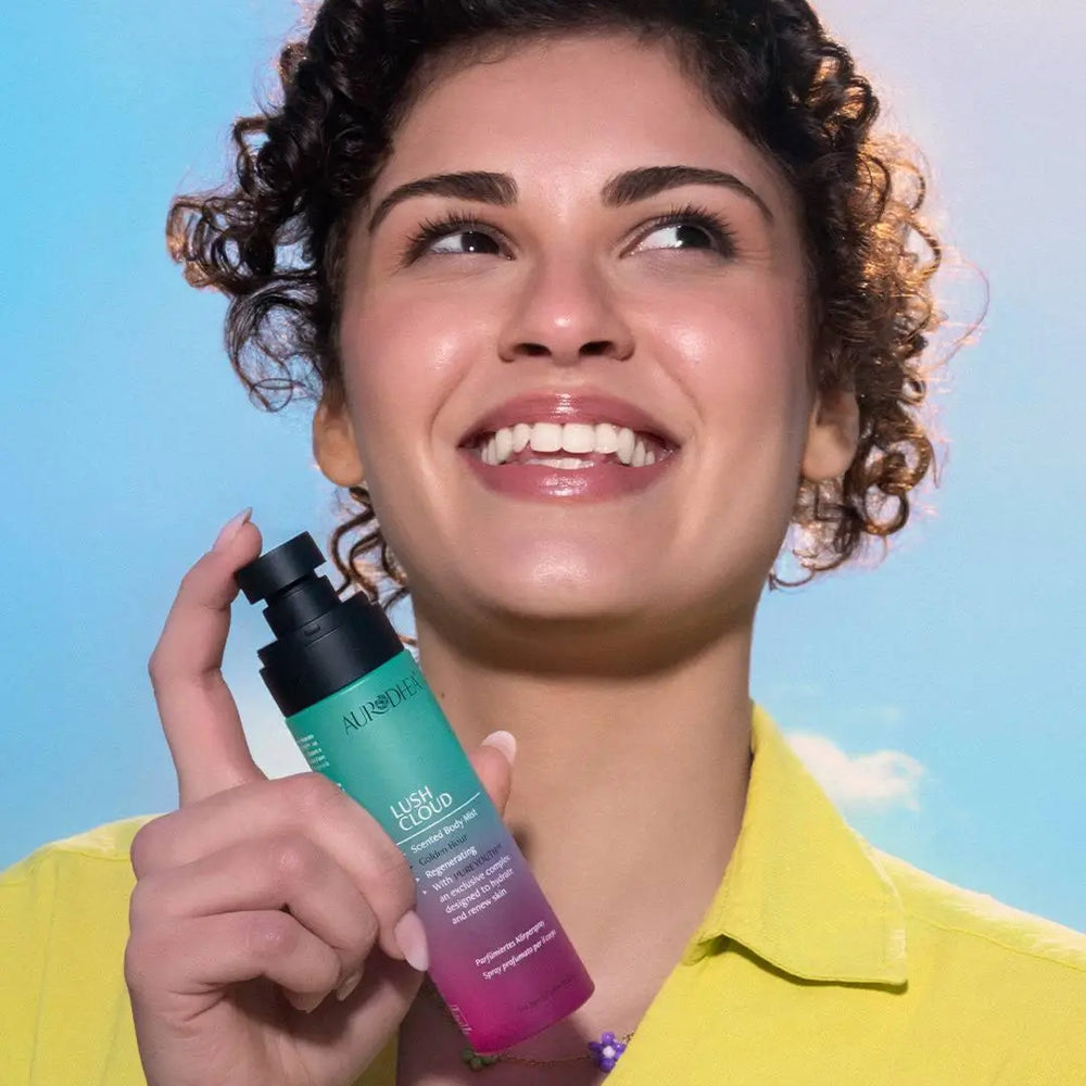 Aurodhea Lush Cloud – Parfümiertes Körperspray Golden Hour - Chogan Parfum