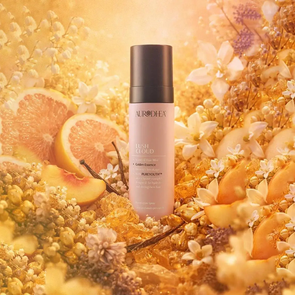Aurodhea Lush Cloud – Haarparfüm-Spray Golden Essence - Chogan Parfum