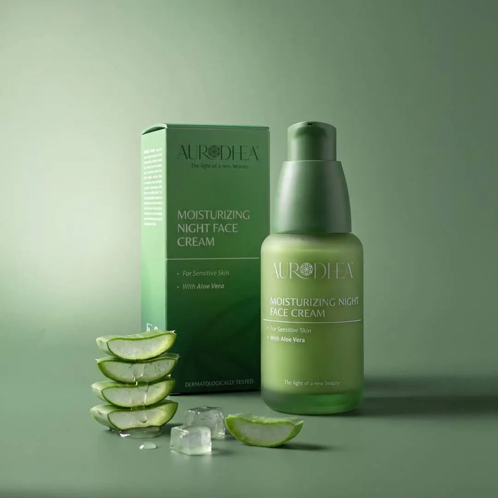 Aurodhea Nachtcreme mit Aloe Vera & NUTRISILK™ | 50 ml - Chogan Parfum