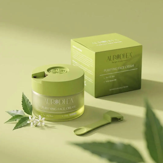 Aurodhea Gesichtscreme mit Neemöl & NUTRISILK™ | 50 ml - Chogan Parfum