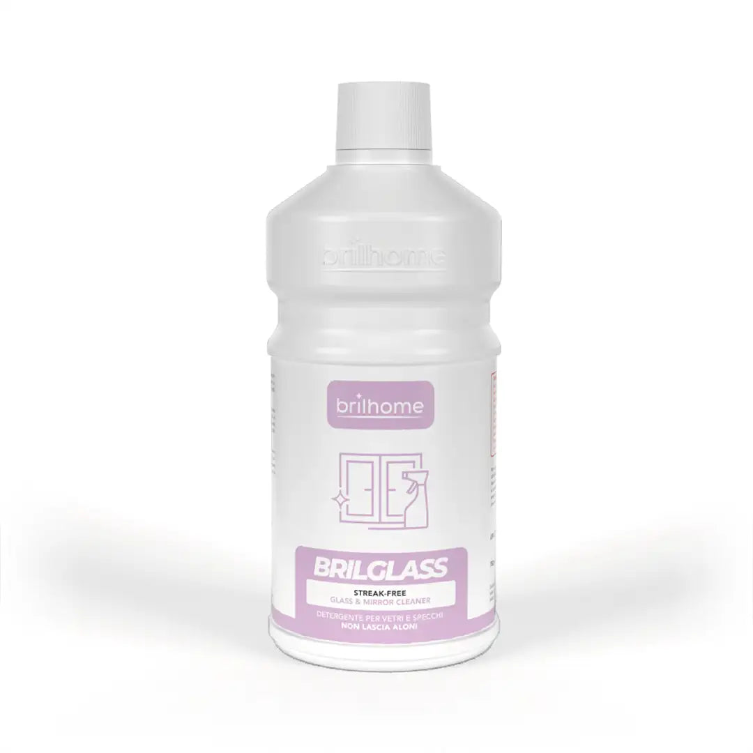 Brilhome Brilglass BH0206 – 750 ml, Glas- und Spiegelreiniger für streifenfreie Sauberkeit