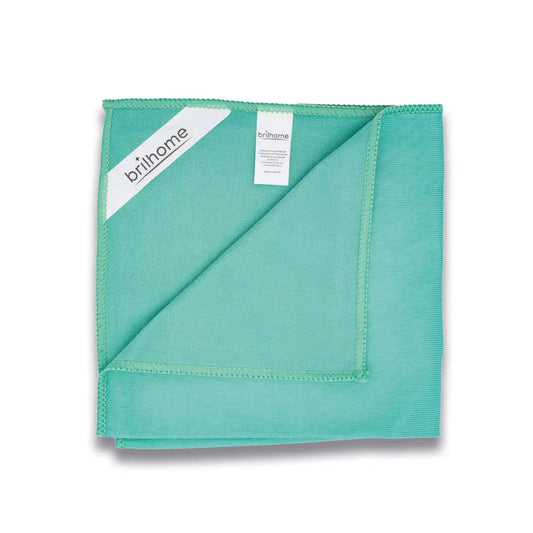 Brilhome Grace – Mikrofasertuch für Glas, Fenster & Spiegel (40 × 40 cm) – Streifenfrei & Leistungsstark - Chogan Parfum