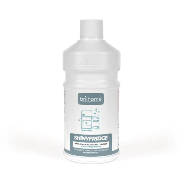 Brilhome Shinyfridge BH0216 – 750 ml Kühlschrank-Hygienereiniger in grauer Flasche, HACCP-konform, rückstandsfrei, mit Zitrus-Eukalyptus-Duft.