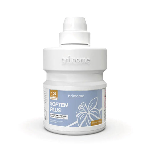 Brilhome Soften Plus – Konzentrierter Weichspüler Goldene Vanille (Vegan) - Chogan Parfum