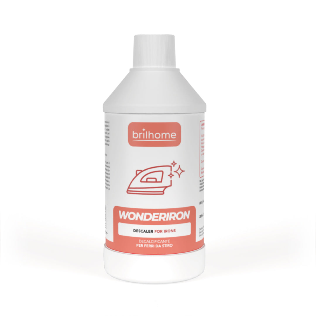 Brilhome Wonderiron BH0219 – 300 ml, Bügeleisen-Entkalker gegen Kalkablagerungen und Tropfenbildung