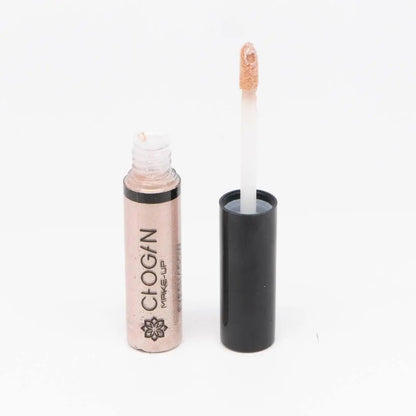 Chogan DIAMOND CREAM Lidschatten Beige MKOM36 geöffnete Dose mit beigefarbenem/champagnerfarbenem Lidschatten