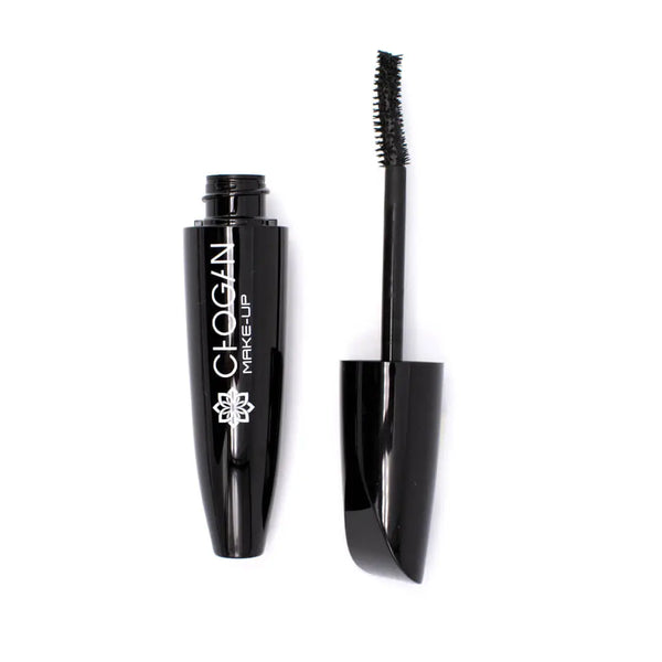 Chogan Mascara Wasserfest Biegend Schwarz MKMS03 geöffnete Mascara mit anatomischer Bürste