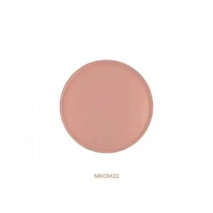 Chogan MATTE Kompakt-Lidschatten Light Coral MKOM22 Detailansicht der lachsfarbenen/rosafarbenen weichen Textur