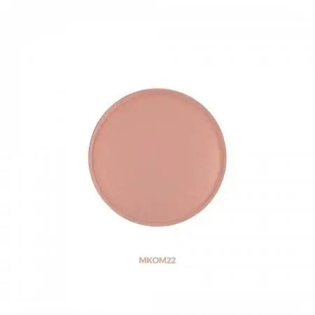 Chogan MATTE Kompakt-Lidschatten Light Coral MKOM22 Detailansicht der lachsfarbenen/rosafarbenen weichen Textur