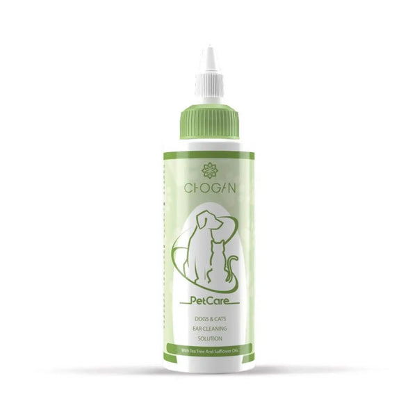 Chogan Ohrenreiniger AN03 – 100 ml, sanfte Reinigung für Hunde- & Katzenohren mit Teebaumöl & Mandelöl