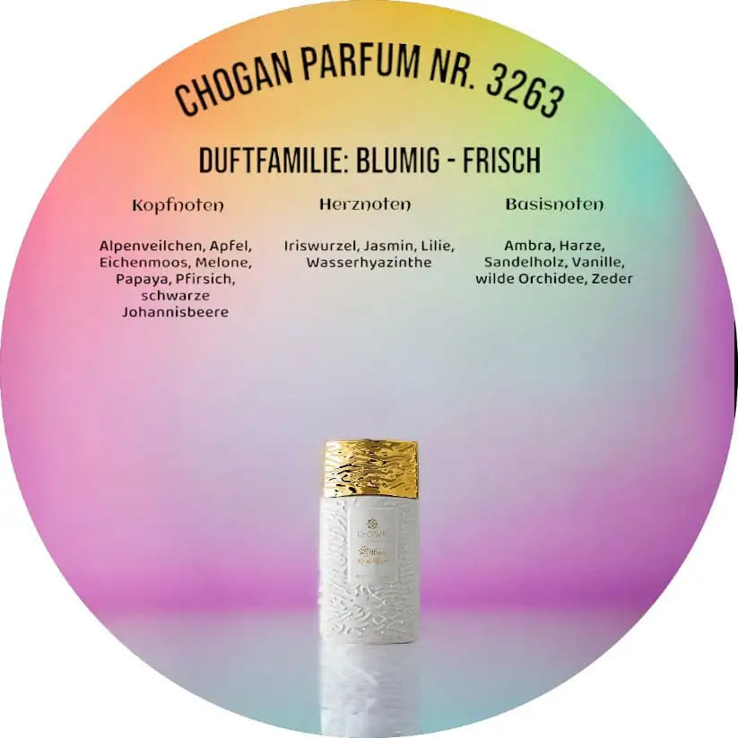 Chogan »Olfazeta« Parfum 35 ml – 3263 – Hedo – Frisch & feminin für unterwegs