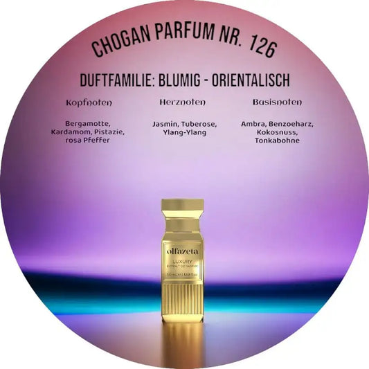 Chogan »Olfazeta« Parfum 50 ml (126) Lune Blanche – Luxury Unisex Duft