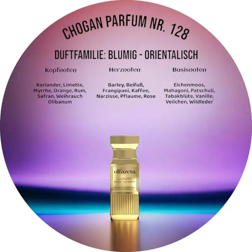 Chogan »Olfazeta« Parfum 50 ml (128) Velours Vanille – Luxury Unisex Duft