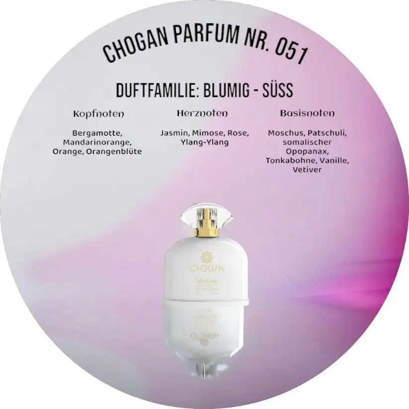 Chogan Parfum 100 ml (051) – Belle Mademoiselle – Blumig-süßer Damenduft