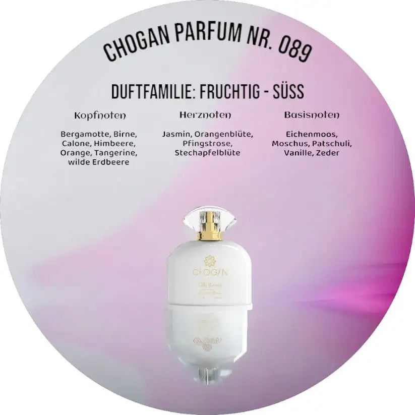 Chogan Parfum 100 ml (089) Ma Parisienne – Fruchtig-süßer Damenduft