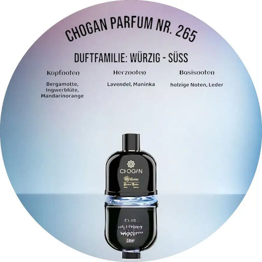 Chogan Parfum 100 ml (265) True Scent – Herrenduft – Würzig und Süß