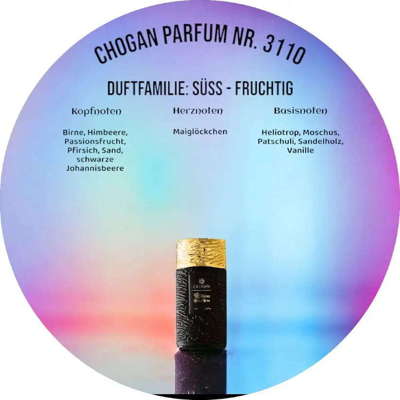 Chogan Parfum 3110 – 35 ml – Unisex-Duft aus der Chogan Parfum Kollektion